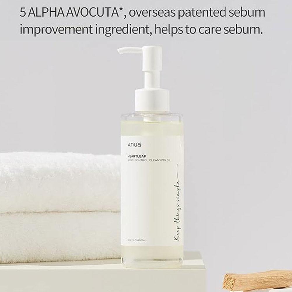 Anua Cleanser Heartleaf oil Facial Cleanser Korean Original Form Moisturizing Soothing Skin Care Heartleaf Oil Control Cleanser