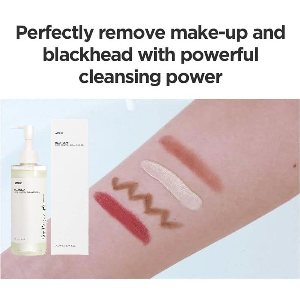 Anua Cleanser Heartleaf oil Facial Cleanser Korean Original Form Moisturizing Soothing Skin Care Heartleaf Oil Control Cleanser