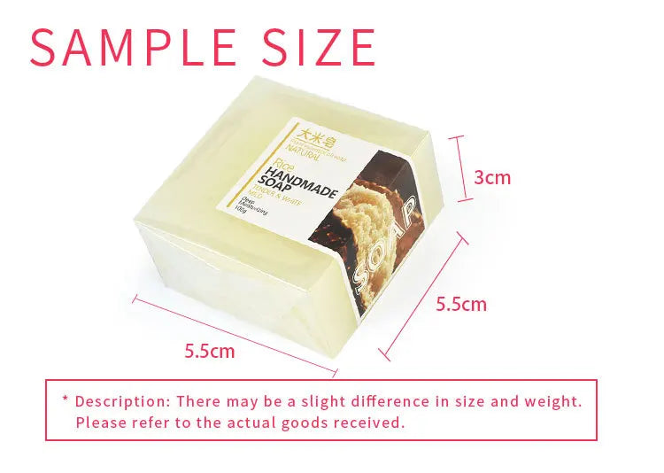 Handmade Natural Goat Milk Silk Wormwood Soap with Aloe Ginseng Ginger Papaya Strawberry Lemon - Facial & Bath Natural Soap