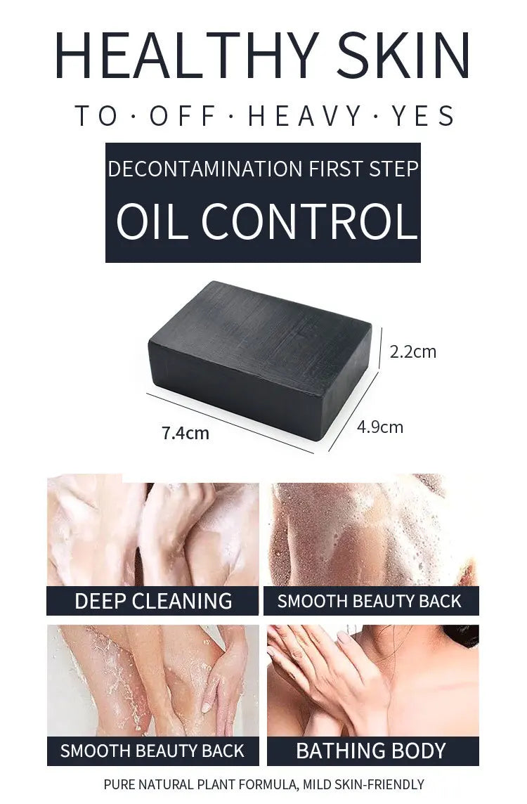 100g Natural Ginger Oil Handmade Soap with Tea Tree Bamboo Charcoal Lavender Honey Kojic Acid for Skin Whitening & Brightening