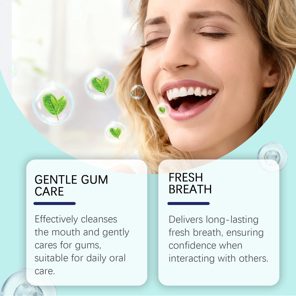 Coconut Oil Mint Mouthwash Remove Bad Breath Refreshing Cleansing Teeth Yellow Stains Fresh Oral Hygiene Odor Removal Mouthwash