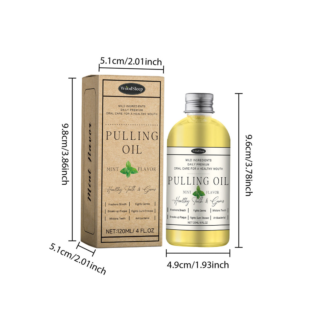 Mouth Wash Pure Organic Coconuts Oil Pulling Natural Tooth Whitening Mouthwash Freshening Breath Heal Oral Health Care Daily Use