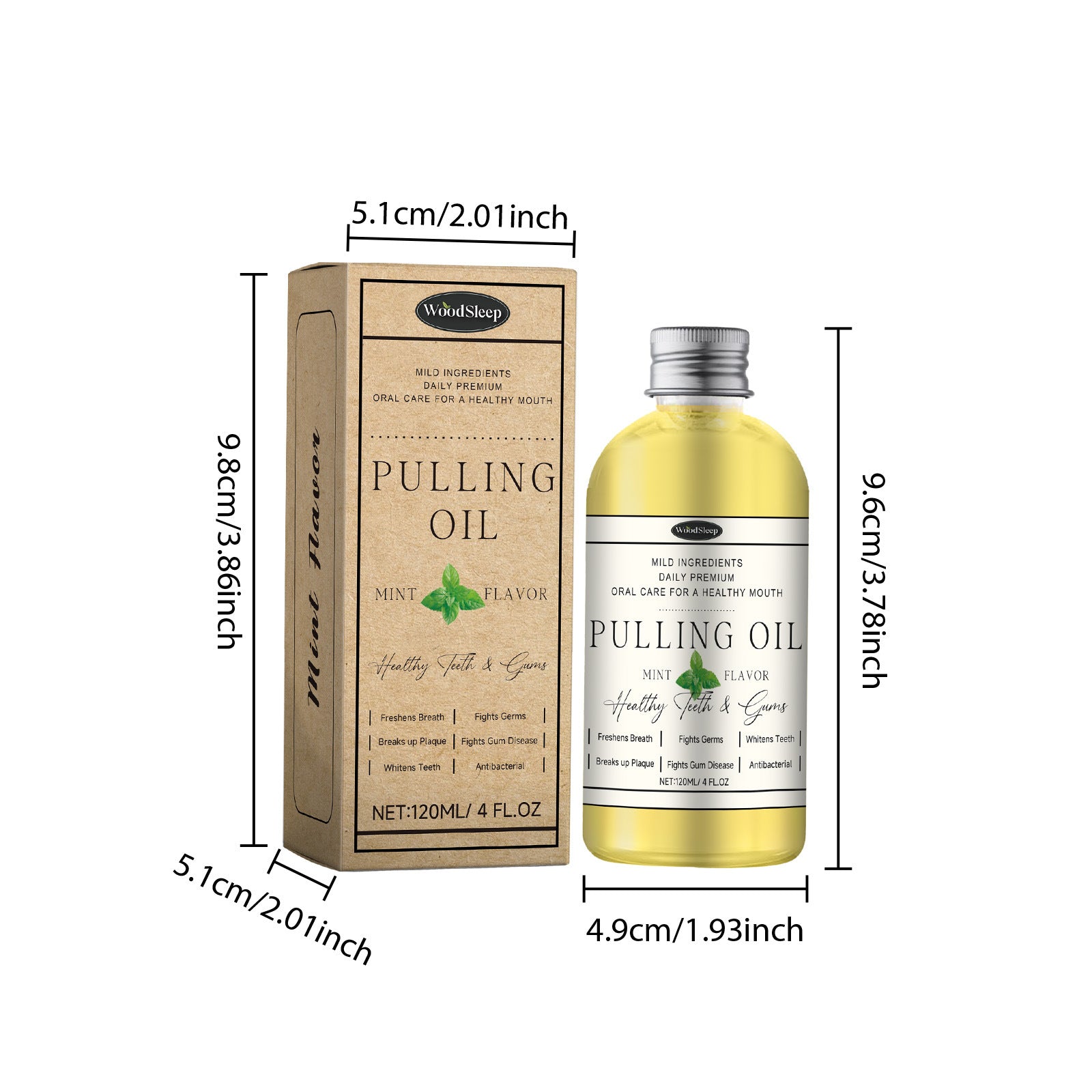 Mouth Wash Pure Organic Coconuts Oil Pulling Natural Tooth Whitening Mouthwash Freshening Breath Heal Oral Health Care Daily Use