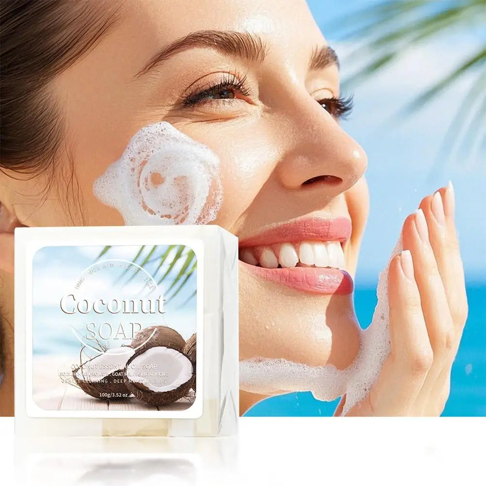 100g Handmade Essential Oil Soap - Gentle Skin Cleansing Moisturizing & Brightening