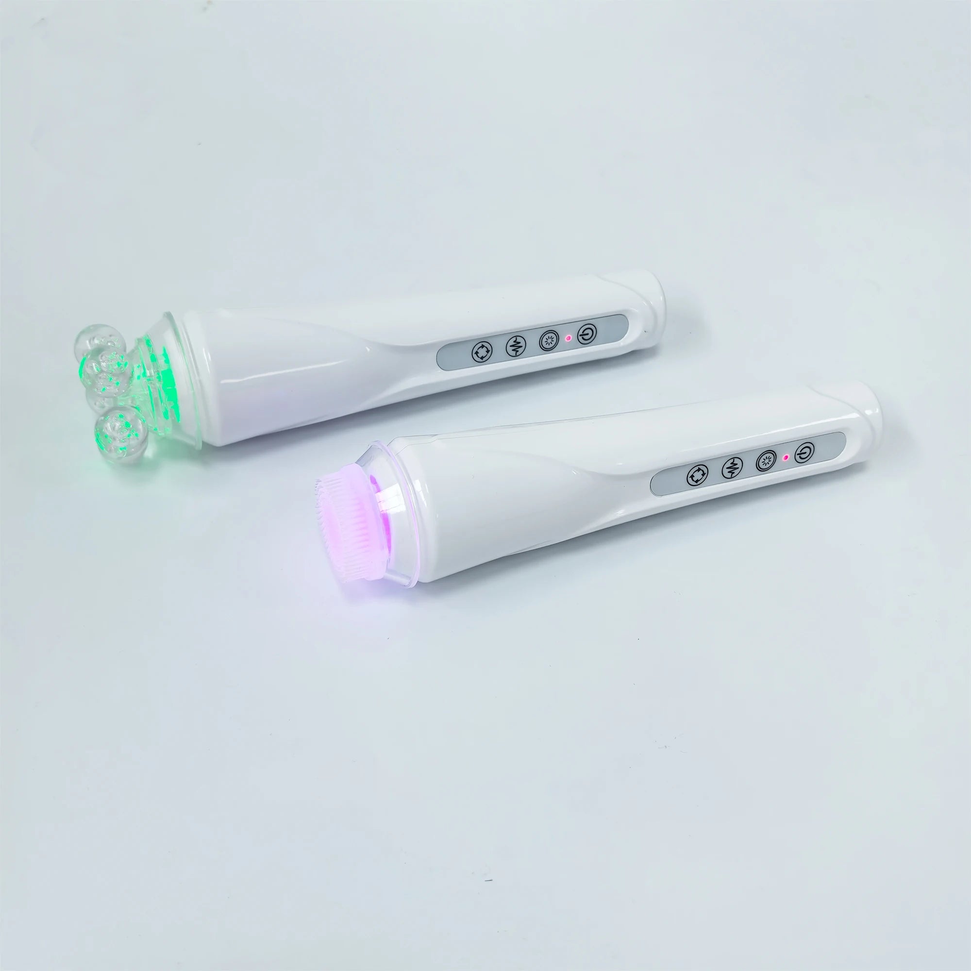 Newest Facial Roller Massage Co2 Oxygen Bubble Pods Beauty Device With Cleaning Brush Skin Tightening Oxygenation Facial Machine