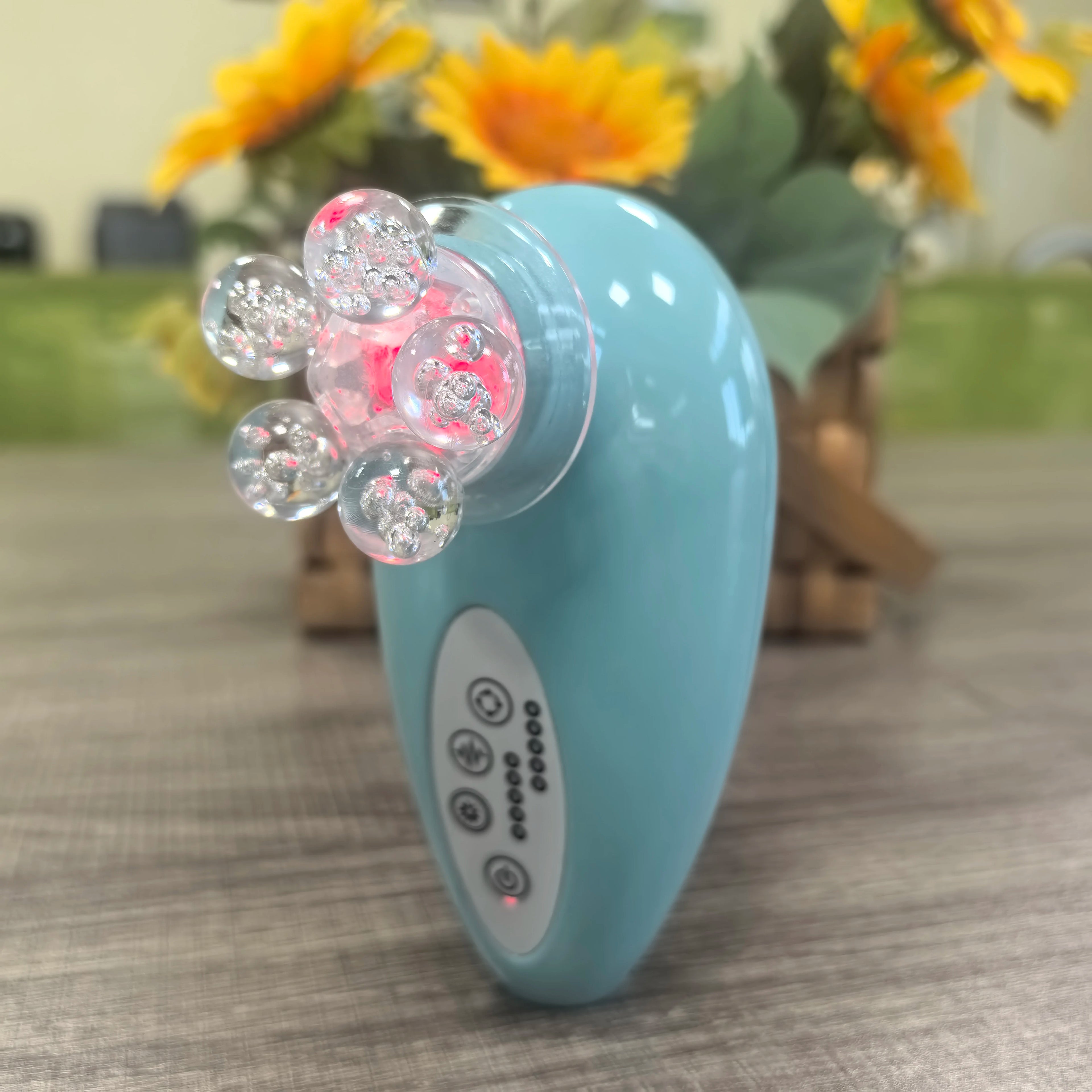 2025 New Arrival Skin Care Device 4 IN 1 Soft Silicone Facial Cleaning Brush Washing Massager Electric Face Cleaning Brush