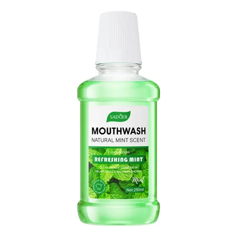 20PCS Teeth Whitening Mouthwash Grape Flavor Scent Mouth Wash Portable Fresh Breath Teeth Stain Removel Mouthwash Oral Cleaning