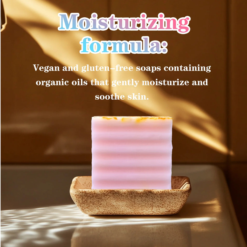 100g Natural Feminine Care Soap for PH Balance Odor Control & Hydration Daily Intimate Care Hygiene Handmade Feminine Soap Bar