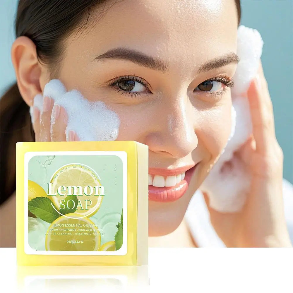 100g Handmade Essential Oil Soap - Gentle Skin Cleansing Moisturizing & Brightening