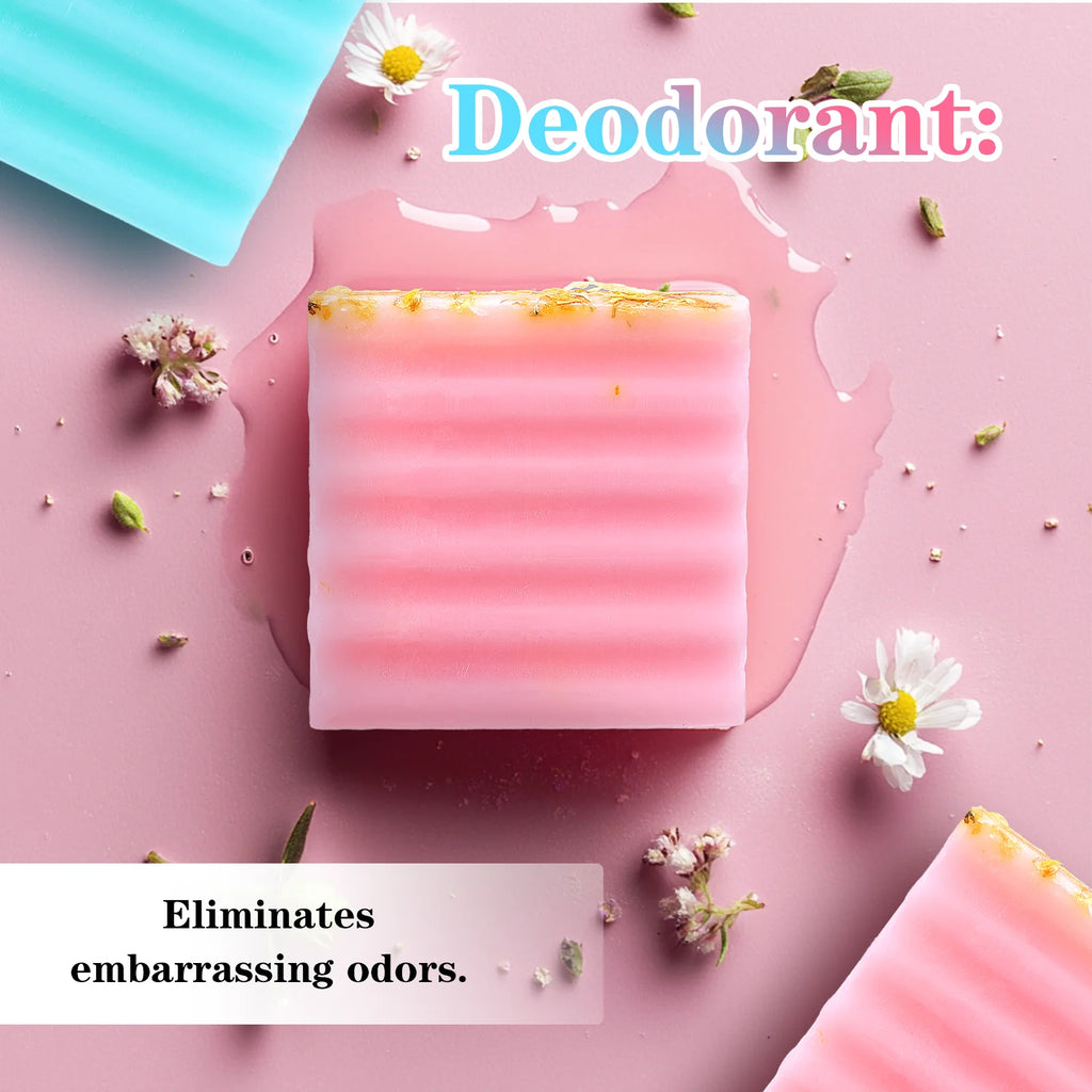 100g Natural Feminine Care Soap for PH Balance Odor Control & Hydration Daily Intimate Care Hygiene Handmade Feminine Soap Bar