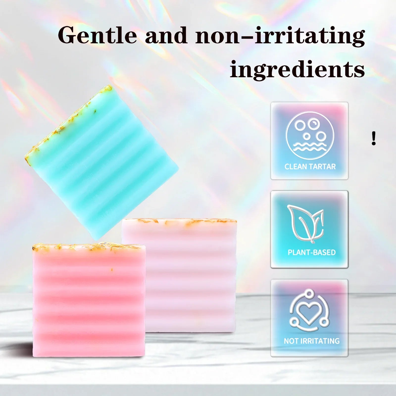 100g Natural Feminine Care Soap for PH Balance Odor Control & Hydration Daily Intimate Care Hygiene Handmade Feminine Soap Bar