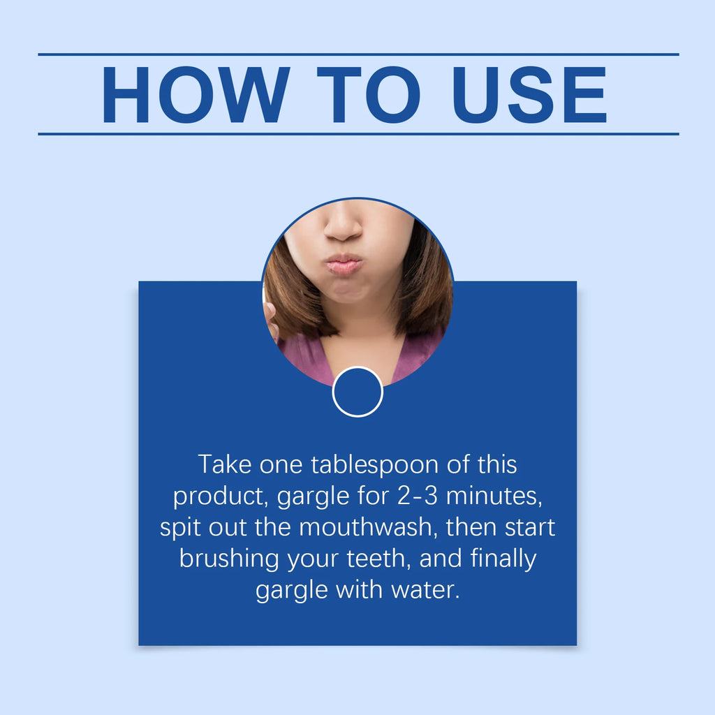 Oral Fresh Mouthwash Remove Mouth Odor Reduce Tonsil Stone Lasting Fresh Alcohol-Free Oral Hygiene Cleaning Peppermint Mouthwash