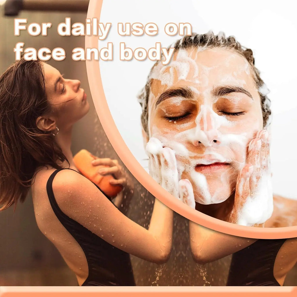 Kojic Acid Ginger Turmeric Handmade Soap for Cleansing and Whitening Fresh and Non Greasy for Bath Skin Care for Home Use