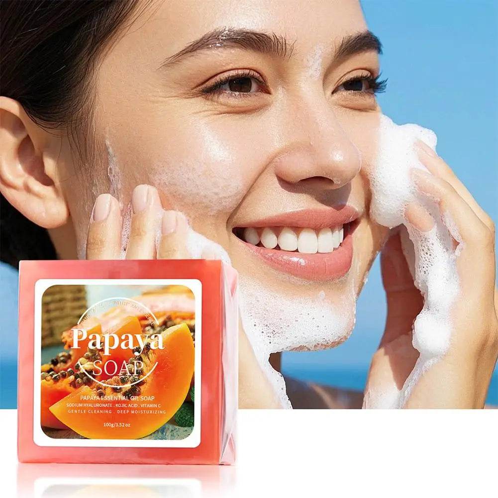 100g Handmade Essential Oil Soap - Gentle Skin Cleansing Moisturizing & Brightening