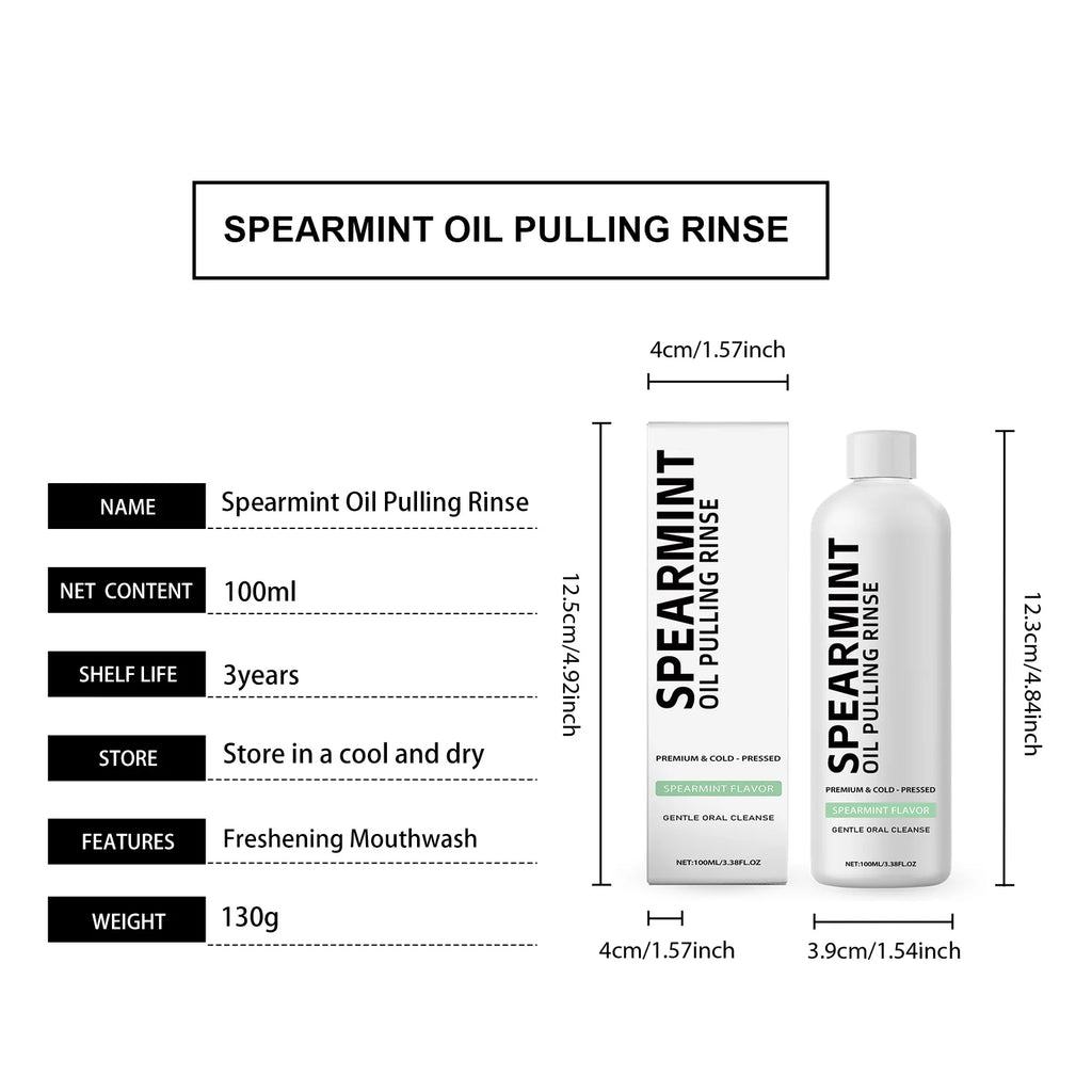 Orchid Mint Mouthwash Remove Odorfresh Breath Clean Oral Hygiene Relieve Gum Discomfort Reduce Food Residue Oral Care Mouthwash