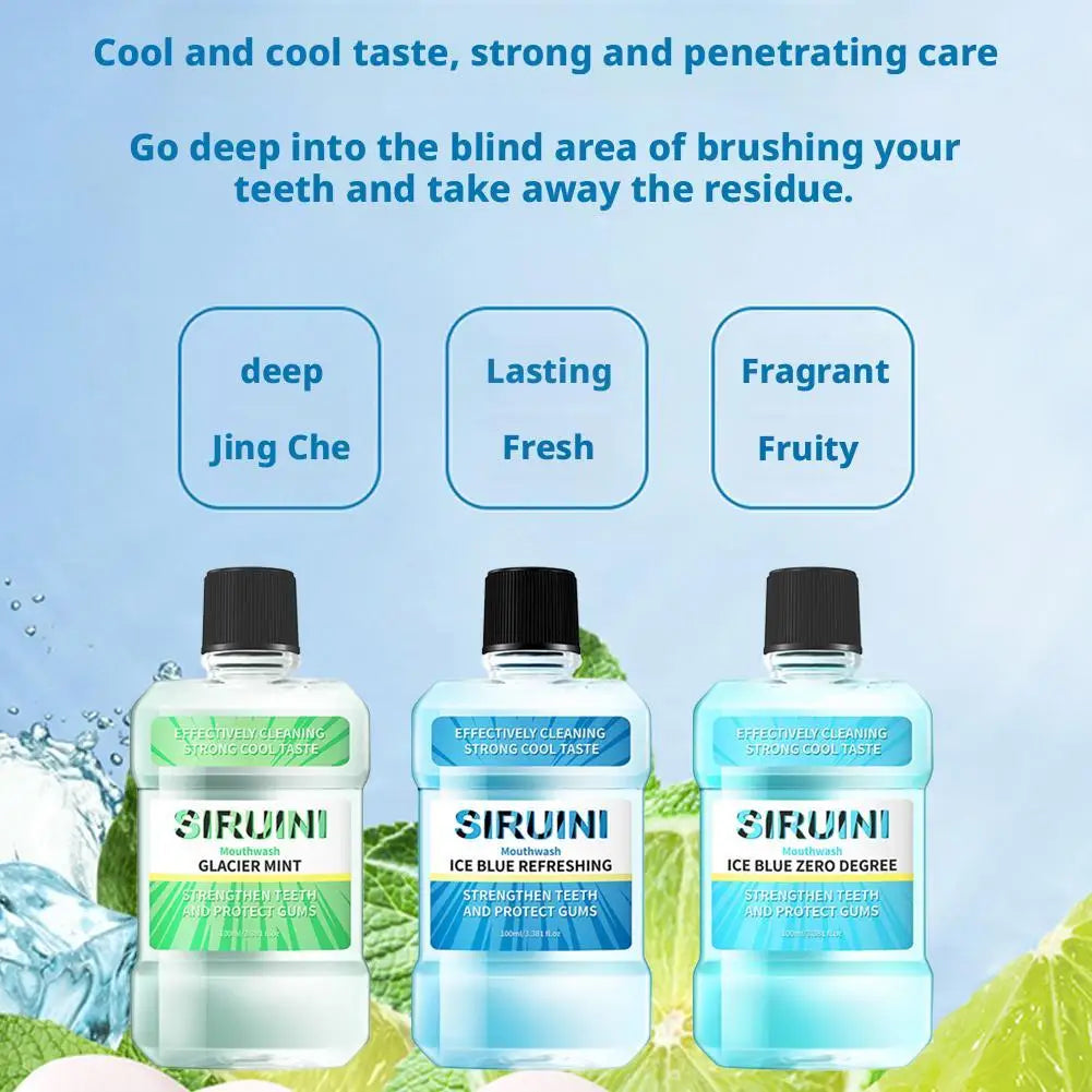 Oralhoe Breath Freshener Mouthwash for Fresh Breath, Daily Care for Teeth, Cleaning of Teeth Stains, Odor Mouthwash Z2B9