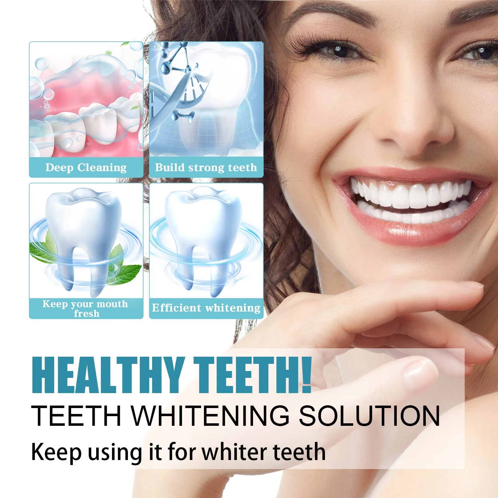 Coconut Mint Oil Mouthwash Teeth Whitening Fresh Oral Breath Remove Dental Stain Non Alcohol Tongue Scraper Mouth Health Care