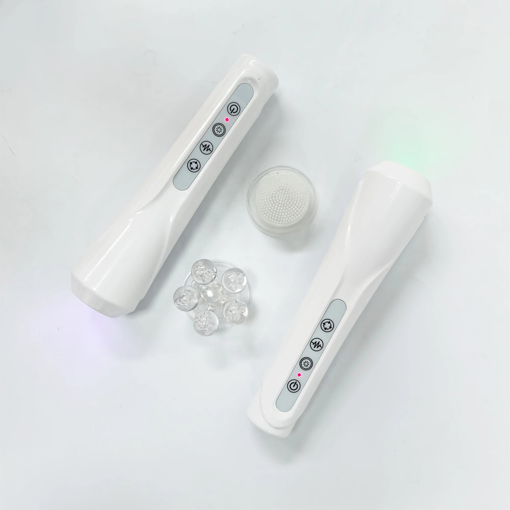 Newest Facial Roller Massage Co2 Oxygen Bubble Pods Beauty Device With Cleaning Brush Skin Tightening Oxygenation Facial Machine