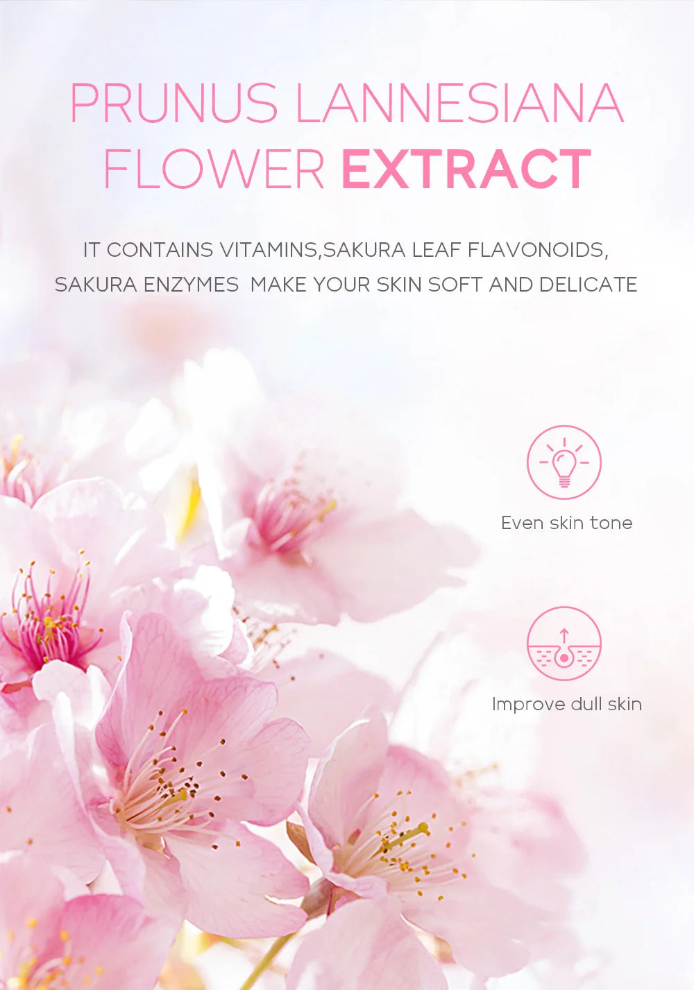 Japanese Cherry Blossom or Vitamin C Facial Cleanser Skin Cleansing Moisturizing  Blackhead Remove Skincare Face Wash Foam Face