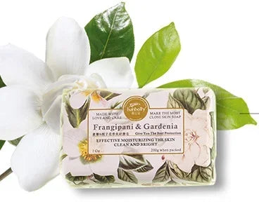 200g French Lavender Rose Gardenia Sea Salt Soap Bar Fragrance Collagene Eclaircissant Glutathion - Skin Care Beauty Soap