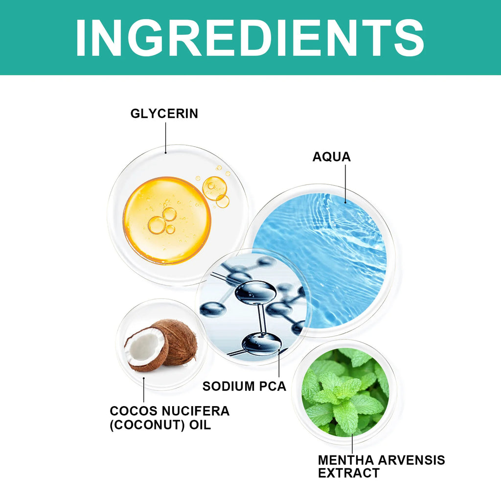 Coconut oil mouthwash removes odor and removes tooth stains Fresh breath care dental care dental care dental cleaning solution