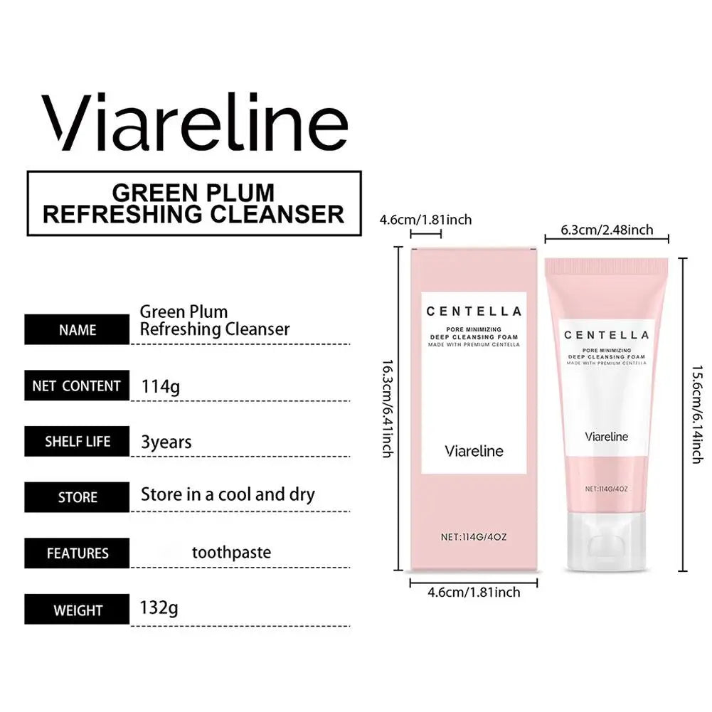 SKIN1004 Madagascar Centella Poremizing Deep Cleansing Foam Tone Brightening Cleansing Gel Foam Facial Moisturizing Cleanser