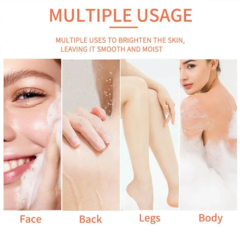 Handmade Whitening Soap Skin Care Deep Cleaning Moisturizing Cleansing Essential Temperate Soap Brighten Skin Kojic Acid Soap