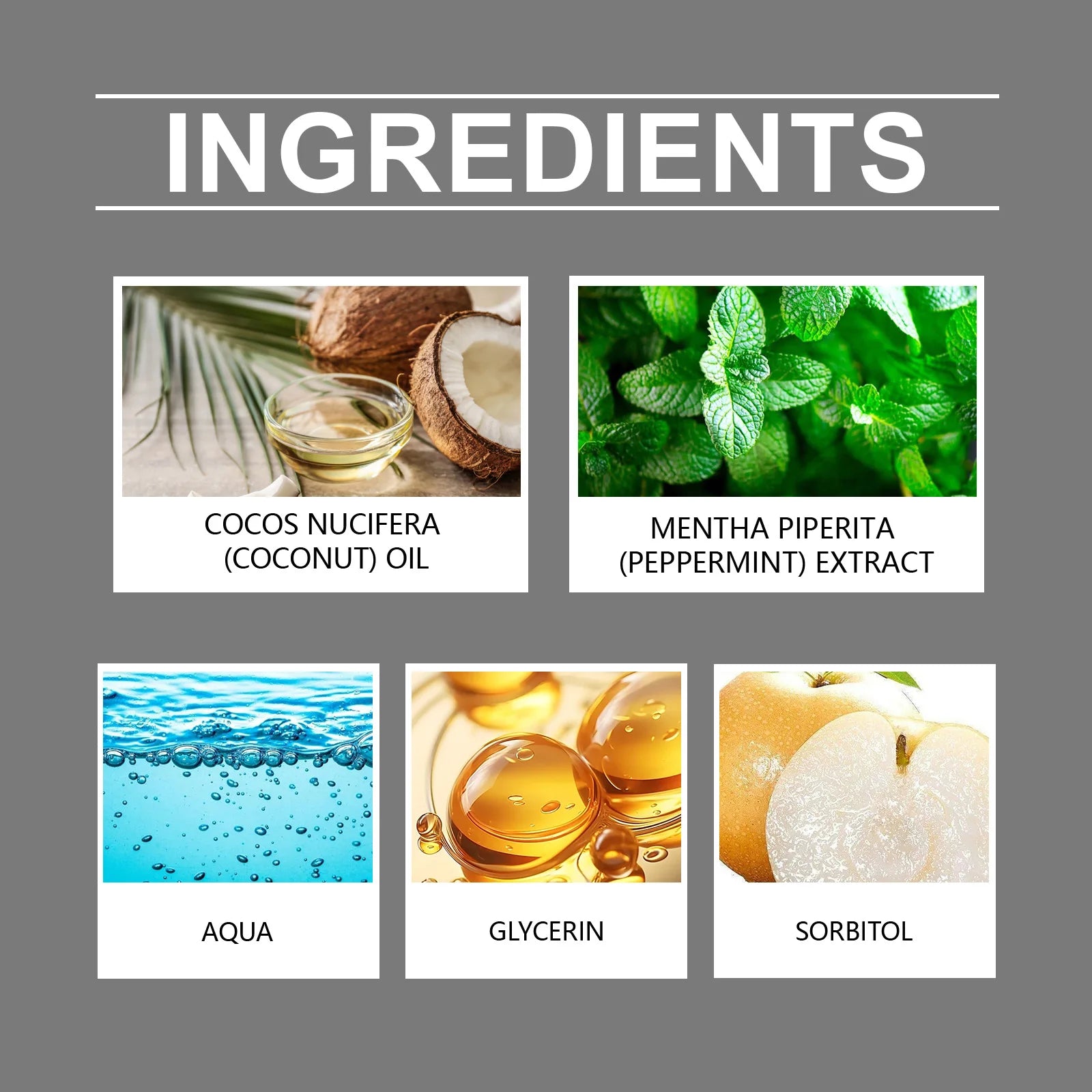 Coconut Oil Mouthwash Deep Cleans Removes Tooth Stains Plaque Protecting Oral Hygiene Refreshing Mouthwash for Dental Care 60ml