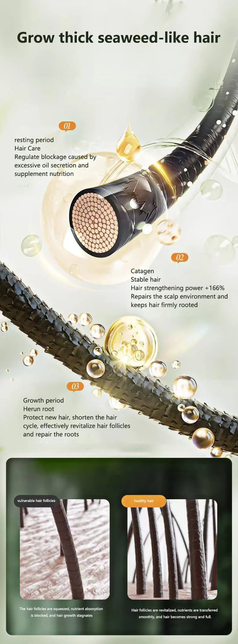 120g Seven-green Usman Orchidaceae Shampoo Refreshing Cleansing Oil Control Anti-Itch Replenishing Soap Soft Handmade Soap