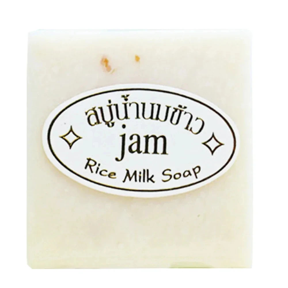 2PCS Thailand Milk Soap Handmade High Quality Soap Milk Soap Rice Soap Nourish Milk Moisturizing Soaps Body Faces Cleaning Soap