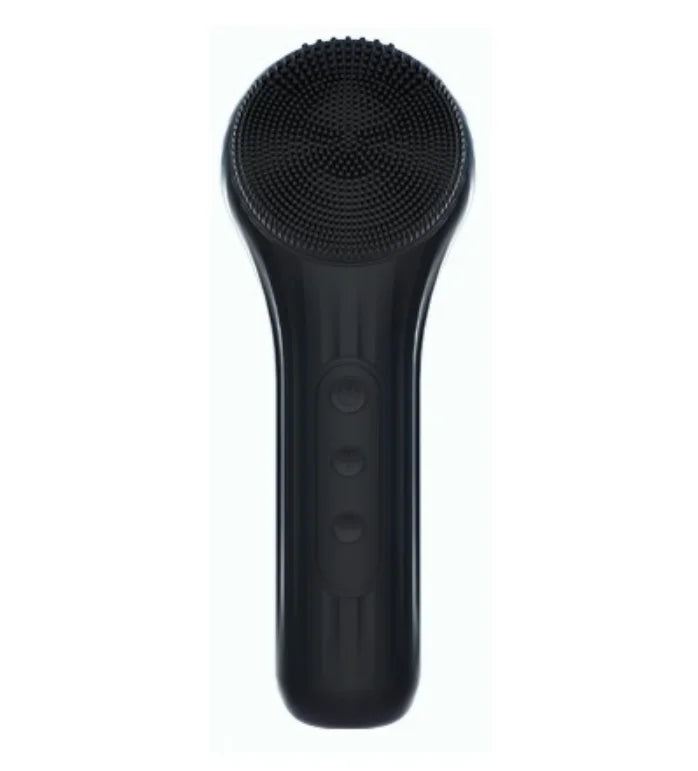 Silicon Facial Cleansing Brush Sonic Vibration Warming Wash Face Massage Face Skin Cleanser Eletric Waterproof Rechargeable