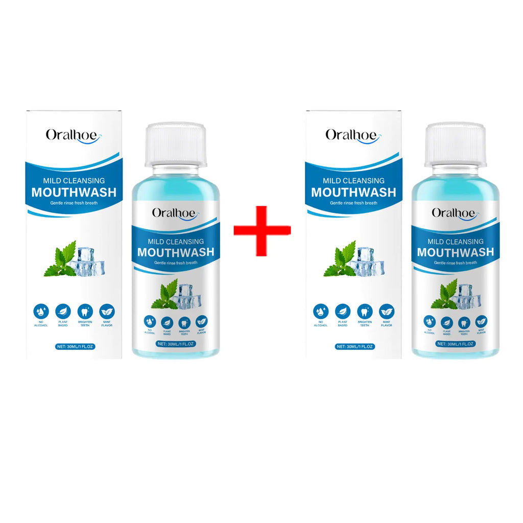 30ml Portable Mint Bad Breath Mouthwash Fresheners Mouth Oral Odor Removal Lasting Aroma Remove Tartar Deep Cleaning Mouthwash