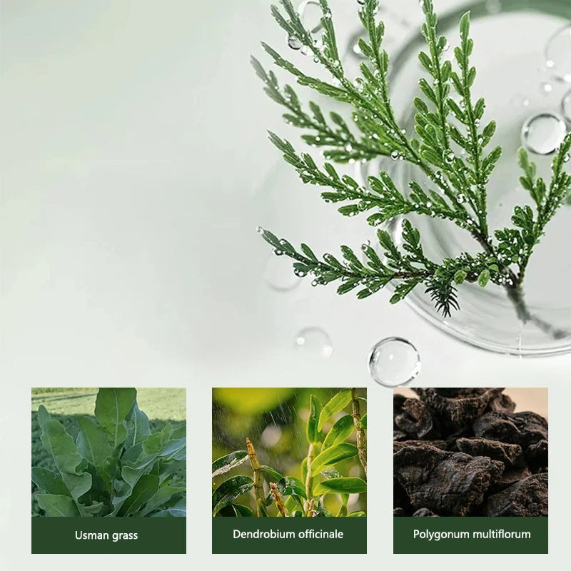 120g Seven-green Usman Orchidaceae Shampoo Refreshing Cleansing Oil Control Anti-Itch Replenishing Soap Soft Handmade Soap