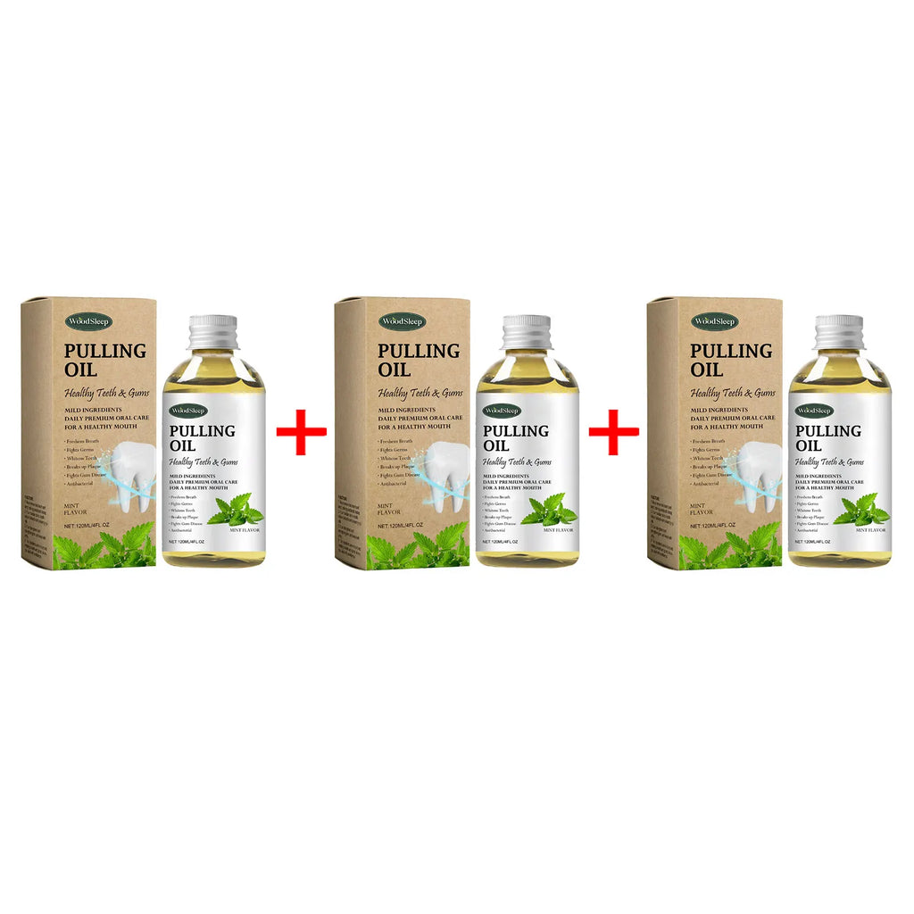 Mouth Wash Pure Organic Coconuts Oil Pulling Natural Tooth Whitening Mouthwash Freshening Breath Heal Oral Health Care Daily Use