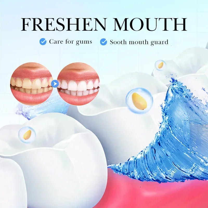 Mango Flavor Mouthwash Teeth Whitening Fresh Oral 20PCS Portable  Cleans Teeth Oral Fresh Mouthwash