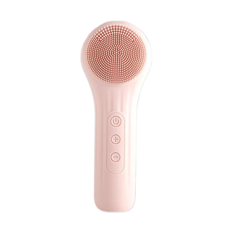 Silicon Facial Cleansing Brush Sonic Vibration Warming Wash Face Massage Face Skin Cleanser Eletric Waterproof Rechargeable