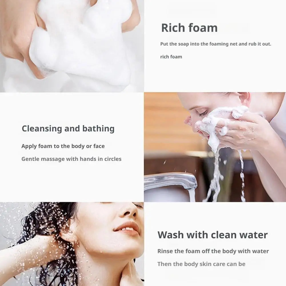 100g Handmade Essential Oil Soap - Gentle Skin Cleansing Moisturizing & Brightening