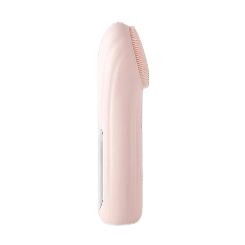 Silicon Facial Cleansing Brush Sonic Vibration Warming Wash Face Massage Face Skin Cleanser Eletric Waterproof Rechargeable