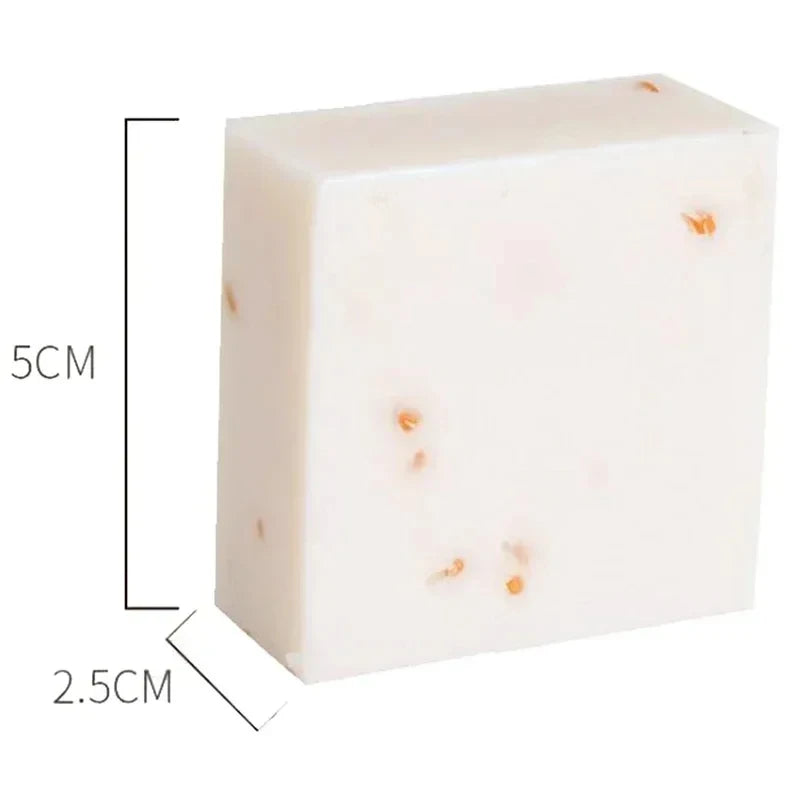 2PCS Thailand Milk Soap Handmade High Quality Soap Milk Soap Rice Soap Nourish Milk Moisturizing Soaps Body Faces Cleaning Soap