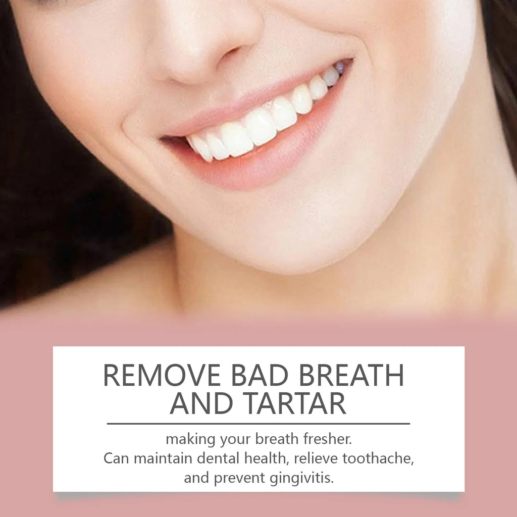 Coconut Pulling Oil Mouthwash Oral Rinse Alcohol-free Herbal Teeth Whitening Fresh Oral Remove Tooth Yellow Stains Odor OralCare