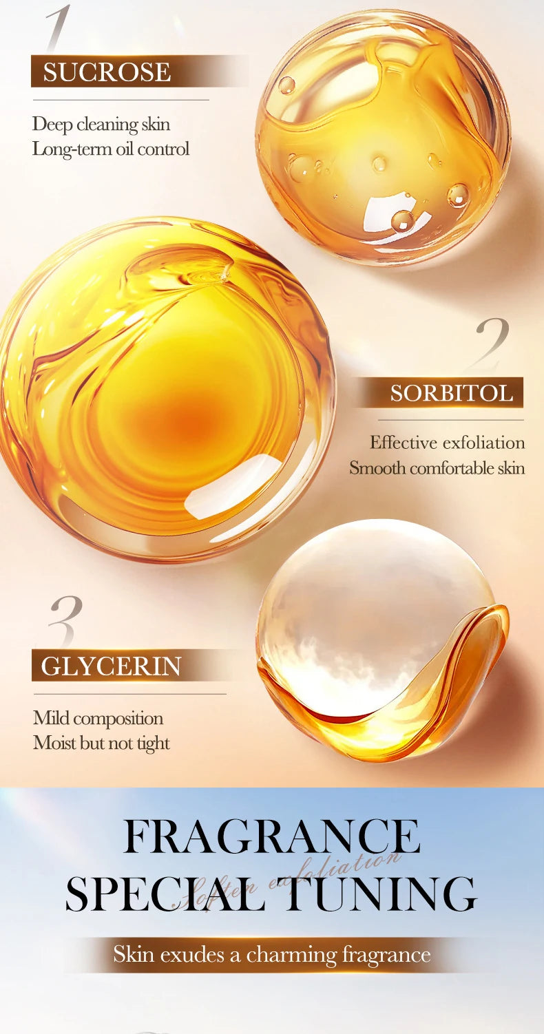 Natural Organic Oat Scrub Exfoliating Cleaning Soap Handmade Body and Face Deep Cleansing Soap Brighten Tender Skin Shrink Pores