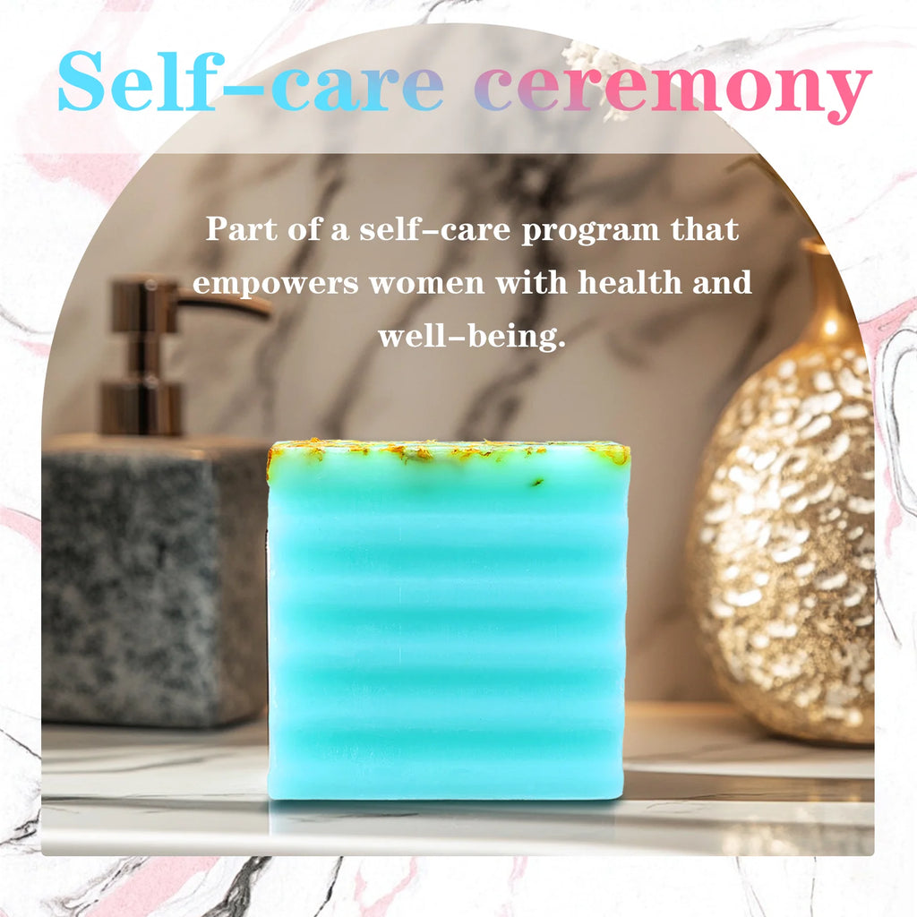 100g Natural Feminine Care Soap for PH Balance Odor Control & Hydration Daily Intimate Care Hygiene Handmade Feminine Soap Bar