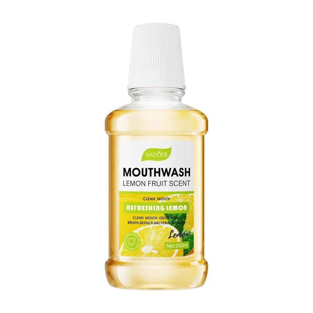 20PCS Teeth Whitening Mouthwash Grape Flavor Scent Mouth Wash Portable Fresh Breath Teeth Stain Removel Mouthwash Oral Cleaning