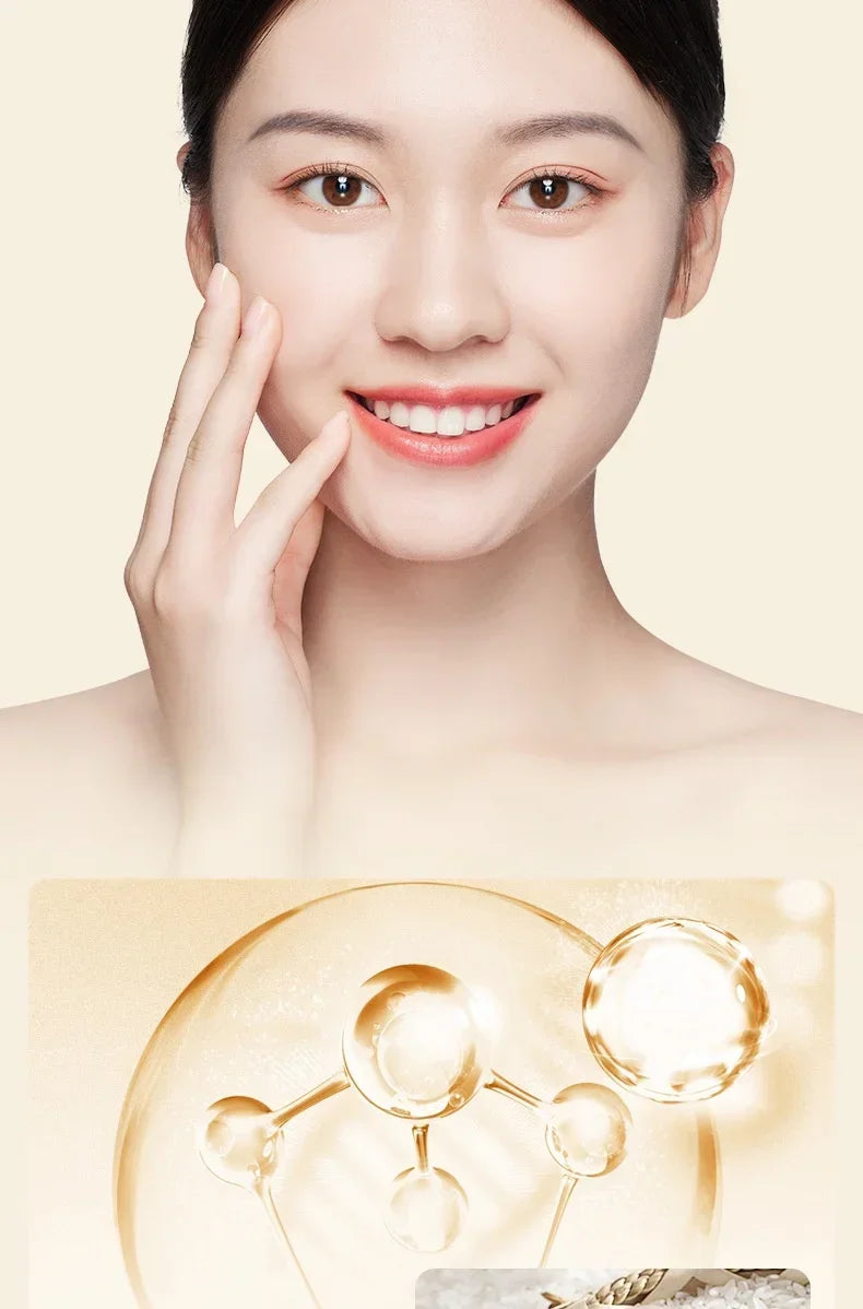 BIOAOUA Rice Cleanser Raw Pulp Oil Control Moisturizing Deep Cleaning Care Skin 100g